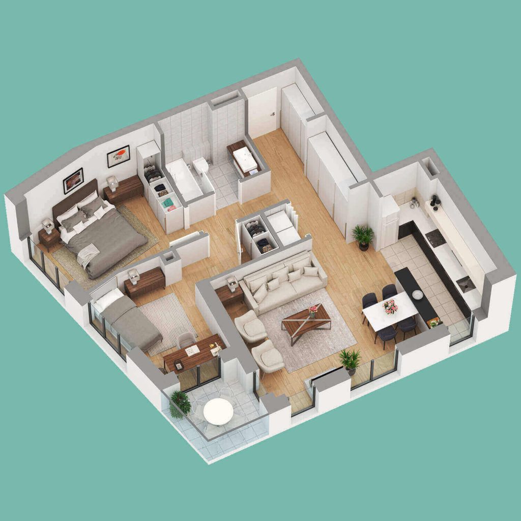 3d floor plan