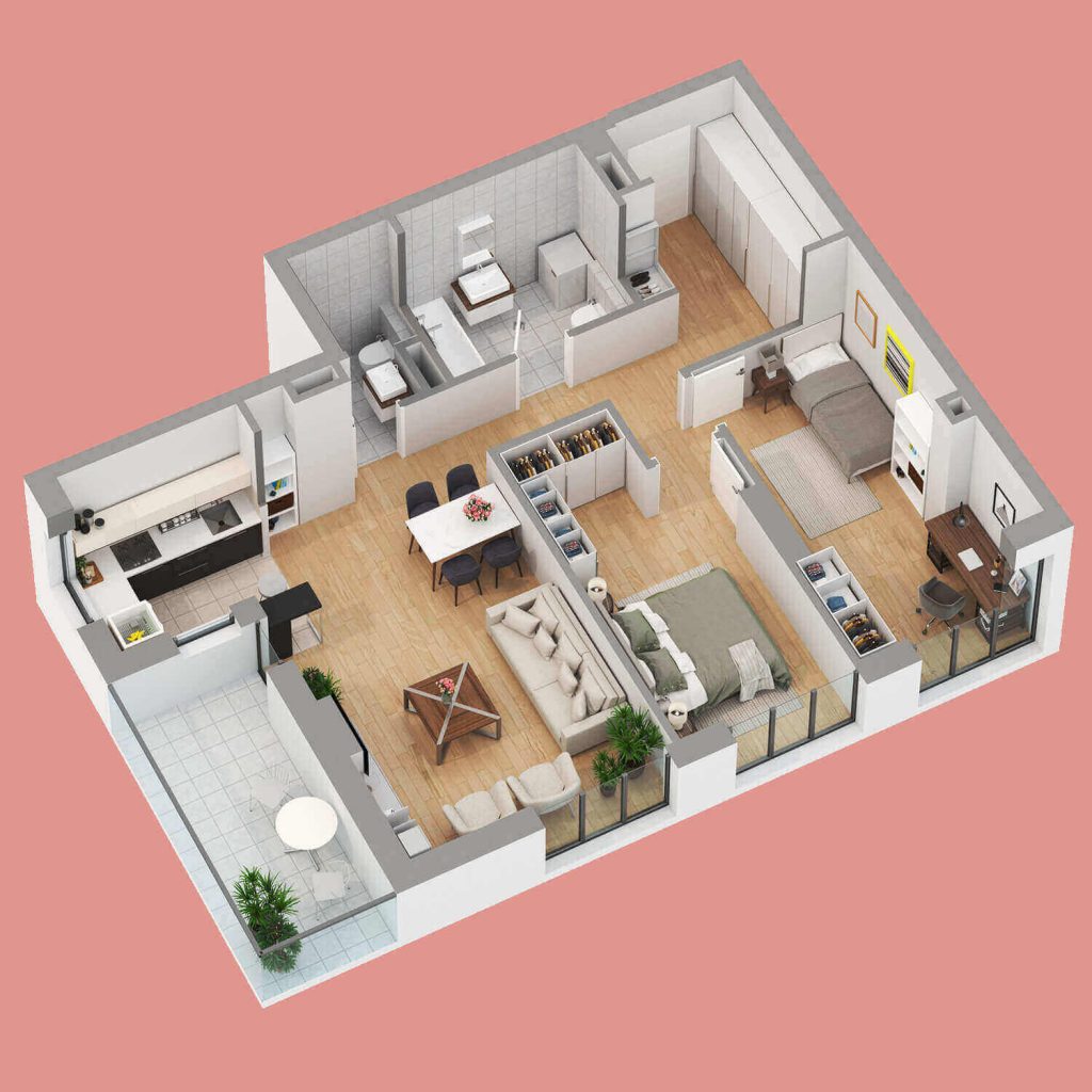 3d floor plan